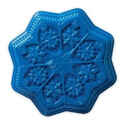 Nordic Ware Frozen 2© Sweet Snowflakes Bakvorm Aluminium Blauw
