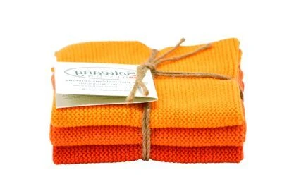 Solwang Design Vaatdoekjes 25 X 25 Cm Katoen Orange Combi 3 Stuks 1 Solwang Design Vaatdoekjes 25 X 25 Cm Katoen Orange Combi 3 Stuks