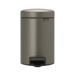 Brabantia Newicon Pedaalemmer 3 Liter Platinum