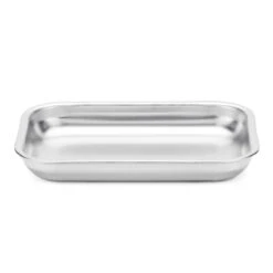 Steel Pan Bakplaat 25 X 19 Cm Rvs