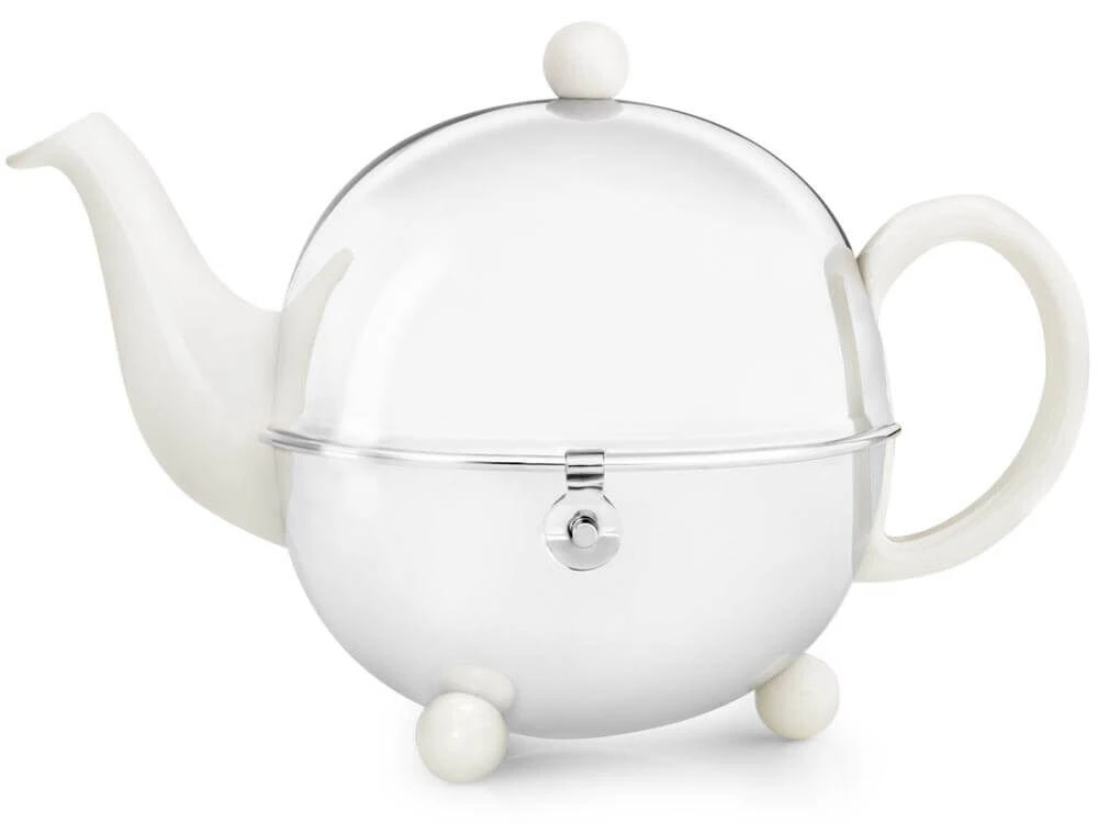 Bredemeijer Cosy Theepot 1,3 Liter Aardewerk Wit 1 Bredemeijer Cosy Theepot 1,3 Liter Aardewerk Wit