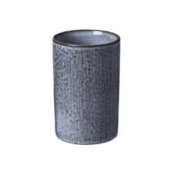 Broste Copenhagen Nordic Sea Pollepelpot ø 9 Cm H 14 Cm Aardewerk Blauw