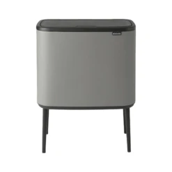 Brabantia Bo Touch Afvalemmer 36 Liter Mineral Concrete Grey