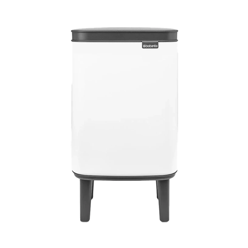 Brabantia Bo Hi Afvalemmer 4 Liter White 1 Brabantia Bo Hi Afvalemmer 4 Liter White
