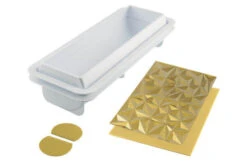 Silikomart 3Design Diamant Bûche Bakvorm Wit