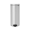 Brabantia Newicon Pedaalemmer 30 Liter Metallic Grey