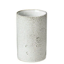 Broste Copenhagen Nordic Sand Pollepelpot ø 9 Cm H 14 Cm Aardewerk Wit