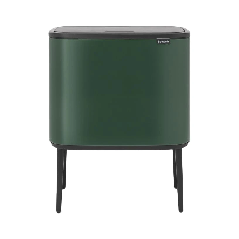 Brabantia Bo Touch Afvalemmer 36 Liter Pine Green 1 Brabantia Bo Touch Afvalemmer 36 Liter Pine Green