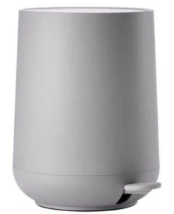 Zone Denmark Nova Afvalemmer Kunststof 5 Liter Lichtgrijs