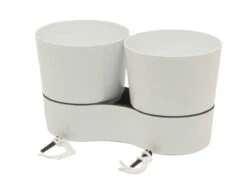 Mepal Hydro Herbs Twin Kruidenpot Rond Wit 5-delig