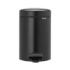 Brabantia Newicon Pedaalemmer 3 Liter Matt Black