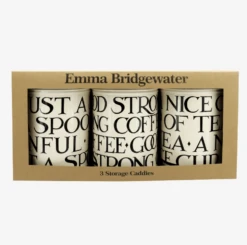 Emma Bridgewater Black Toast Blikkenset Blik 3-delig