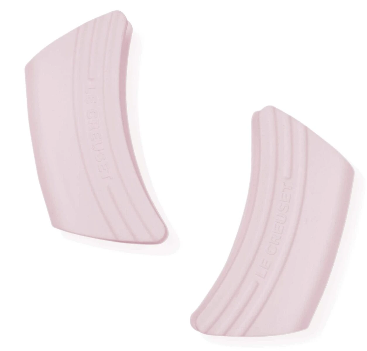 Le Creuset Handvatten 12 X 6,5 Cm Silicone Shell Pink 2 Stuks 1 Le Creuset Handvatten 12 X 6,5 Cm Silicone Shell Pink 2 Stuks