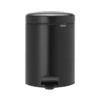 Brabantia Newicon Pedaalemmer 5 Liter Matt Black