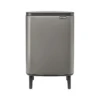 Brabantia Bo Hi Afvalemmer 12 Liter Platinum