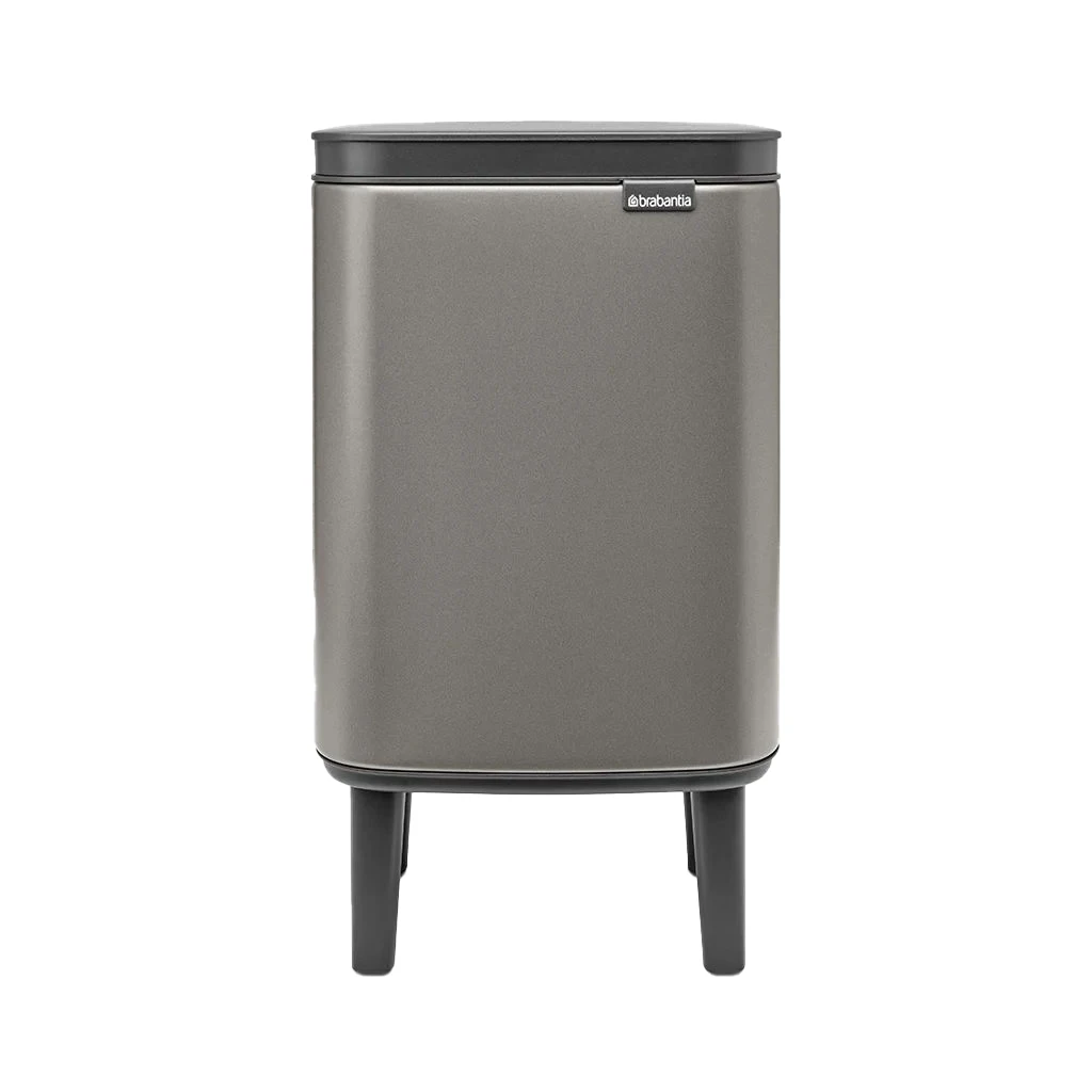 Brabantia Bo Hi Afvalemmer 4 Liter Platinum 1 Brabantia Bo Hi Afvalemmer 4 Liter Platinum