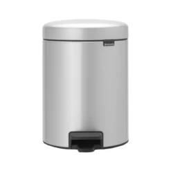 Brabantia Newicon Pedaalemmer 5 Liter Metallic Grey