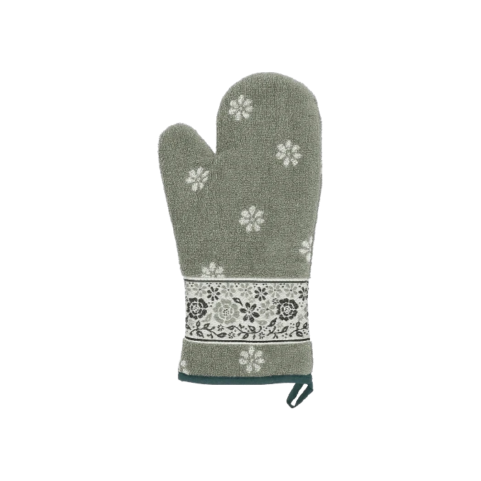 Bunzlau Castle Belle Fleur Ovenwant Katoen Donkergroen 1 Bunzlau Castle Belle Fleur Ovenwant Katoen Donkergroen