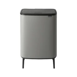 Brabantia Bo Touch Hi Afvalemmer 60 Liter Mineral Concrete Grey