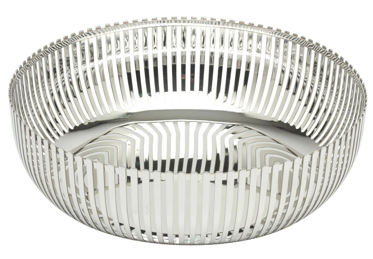 Alessi Pierre Charpin Fruitschaal ø 23 Cm Rvs Glans 1 Alessi Pierre Charpin Fruitschaal ø 23 Cm Rvs Glans