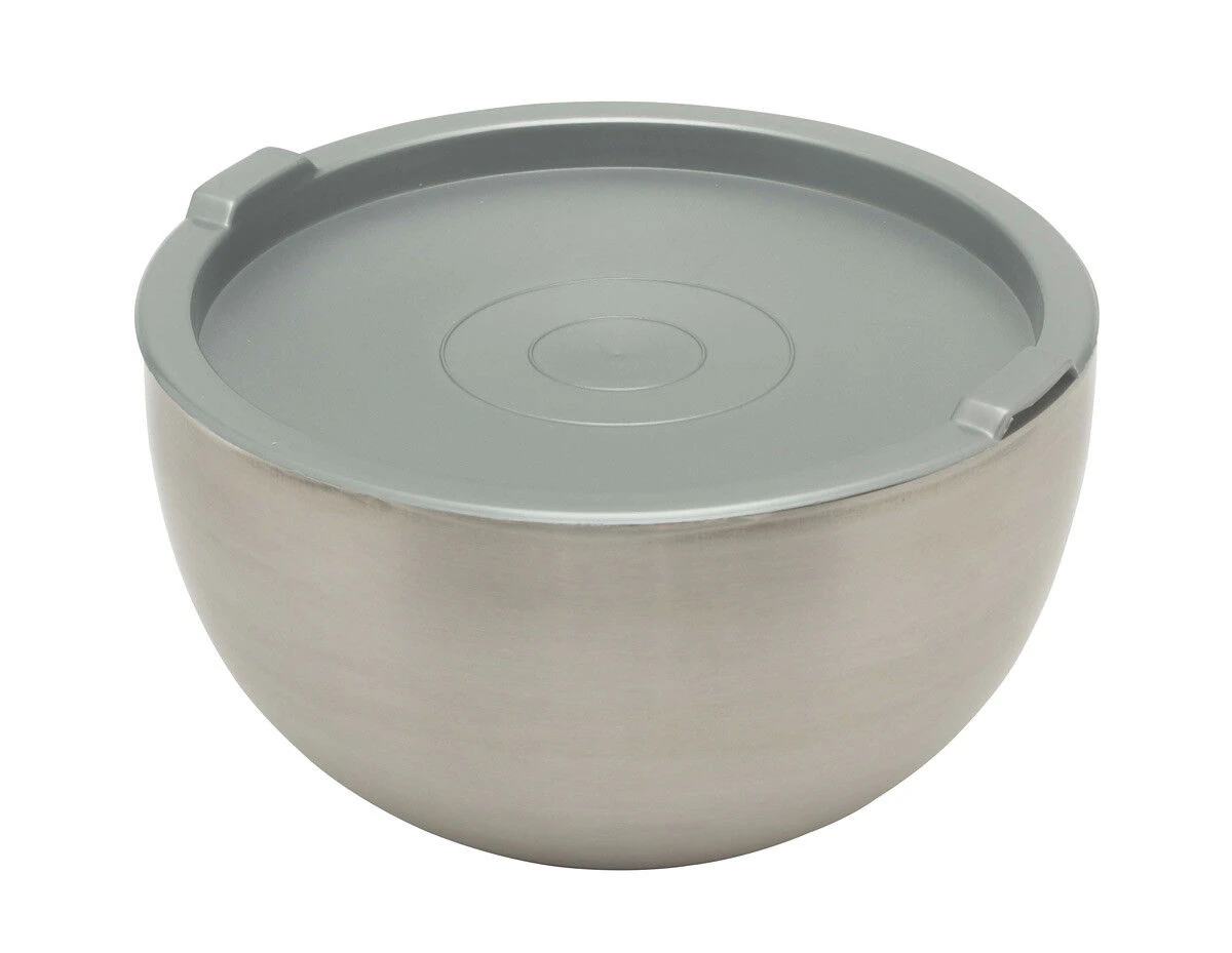 GSW Thermoskom Dubbelwandig Met Deksel ø 22 Cm Rvs 1 GSW Thermoskom Dubbelwandig Met Deksel ø 22 Cm Rvs