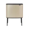 Brabantia Bo Touch Afvalemmer 36 Liter Metallic Gold
