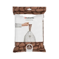 Brabantia PerfectFit L Afvalzakken Met Trekband 40 To 45 Liter 40 Stuks