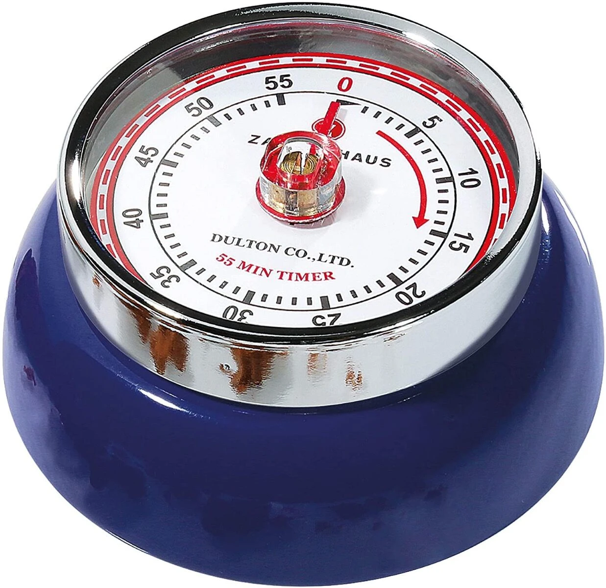 Zassenhaus Timer Speed Kookwekker 7 Cm Metaal Navy 1 Zassenhaus Timer Speed Kookwekker 7 Cm Metaal Navy