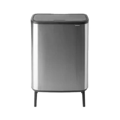 Brabantia Bo Touch Hi Afvalemmer 60 Liter Matt Steel Fingerprint Proof