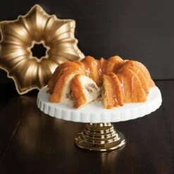 Nordic Ware Solera Bundt Tulband ø 25,5 Cm Gietaluminium Goudkleurig 8 Nordic Ware Solera Bundt Tulband ø 25,5 Cm Gietaluminium Goudkleurig -Keuken Benodigdheden 84237 solara bundt pan 08 e 1 1