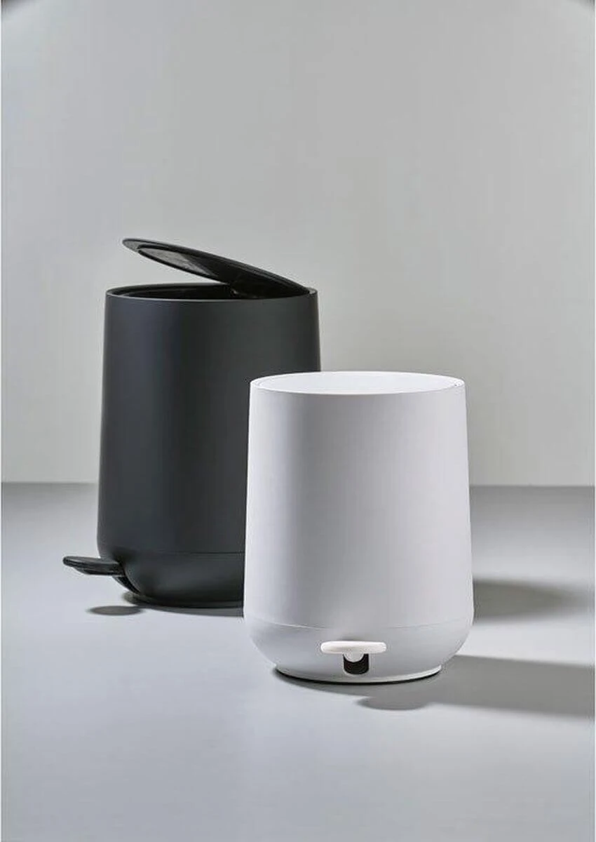 Zone Denmark Nova Afvalemmer Kunststof 5 Liter Soft Grey 2 Zone Denmark Nova Afvalemmer Kunststof 5 Liter Soft Grey - Afbeelding 2