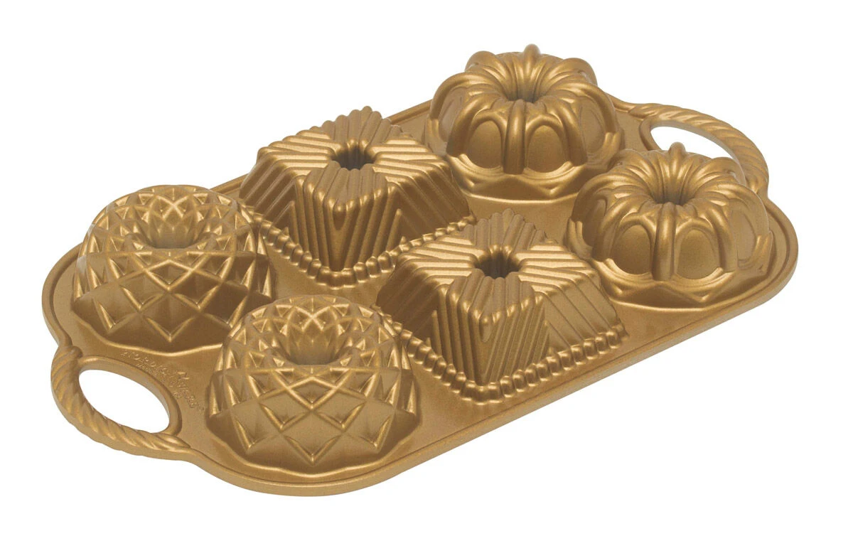 Nordic Ware Geo Bundtlette Tulbandvorm Jubileumeditie 36 X 2 1 Nordic Ware Geo Bundtlette Tulbandvorm Jubileumeditie 36 X 2