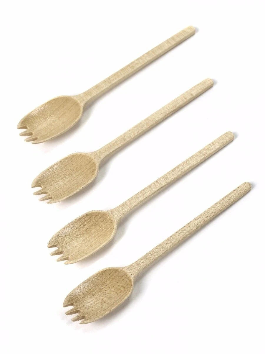 Serax Merci Aperitiefvork 14 X 2,5 Cm Esdoornhout 4 Stuks 1 Serax Merci Aperitiefvork 14 X 2,5 Cm Esdoornhout 4 Stuks