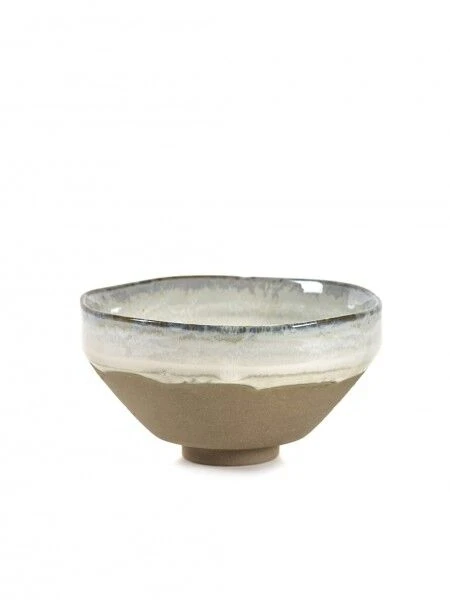 Serax Merci Meal X3 Kom No 3 Medium ø 12,5 Cm Aardewerk Gebroken Wit/bruin 1 Serax Merci Meal X3 Kom No 3 Medium ø 12,5 Cm Aardewerk Gebroken Wit/bruin