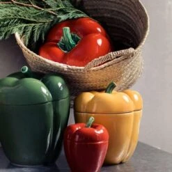 Bordallo Paprika Voorraadpot ø 22 Cm Aardewerk Groen 5 Bordallo Paprika Voorraadpot ø 22 Cm Aardewerk Groen -Keuken Benodigdheden bordallo pinheiro pimento 3 1 1 4