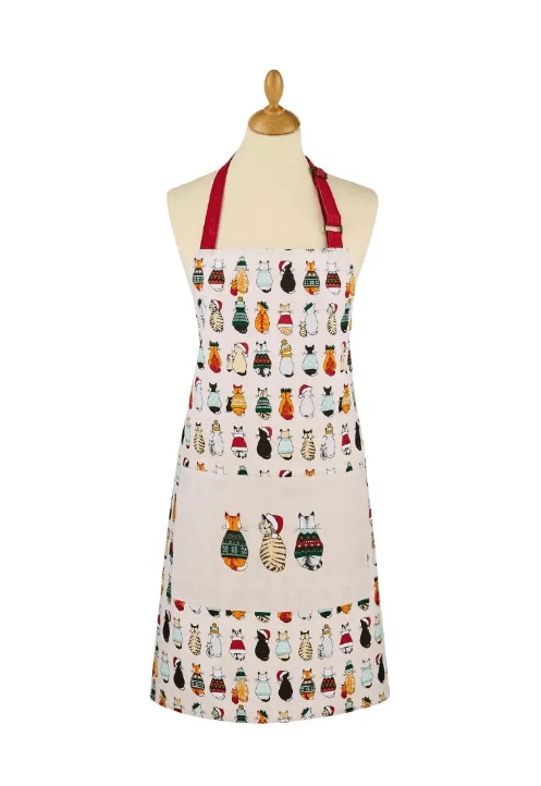 Ulster Weavers Christmas Cats In Waiting Schort Gerecycled Katoen 1 Ulster Weavers Christmas Cats In Waiting Schort Gerecycled Katoen