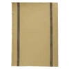 Charvet PIANO Theedoek 52 X 75 Cm Linnen Zand Met Donkere Streep
