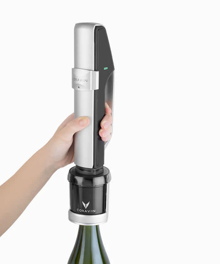 Coravin Sparkling Wijnbewaarsysteem Zwart 2 Coravin Sparkling Wijnbewaarsysteem Zwart - Afbeelding 2