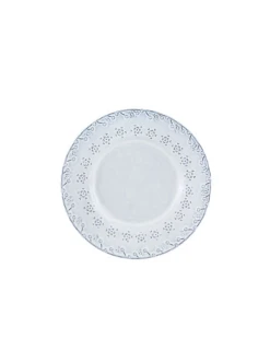 Bordallo Flora Dessertbord ø 23 Cm Aardwerk Wit