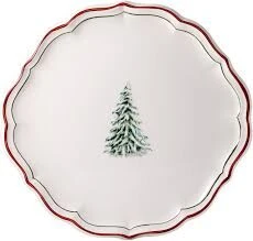 Gien Filet Noël Taartplateau ø 31,7 Cm Keramiek