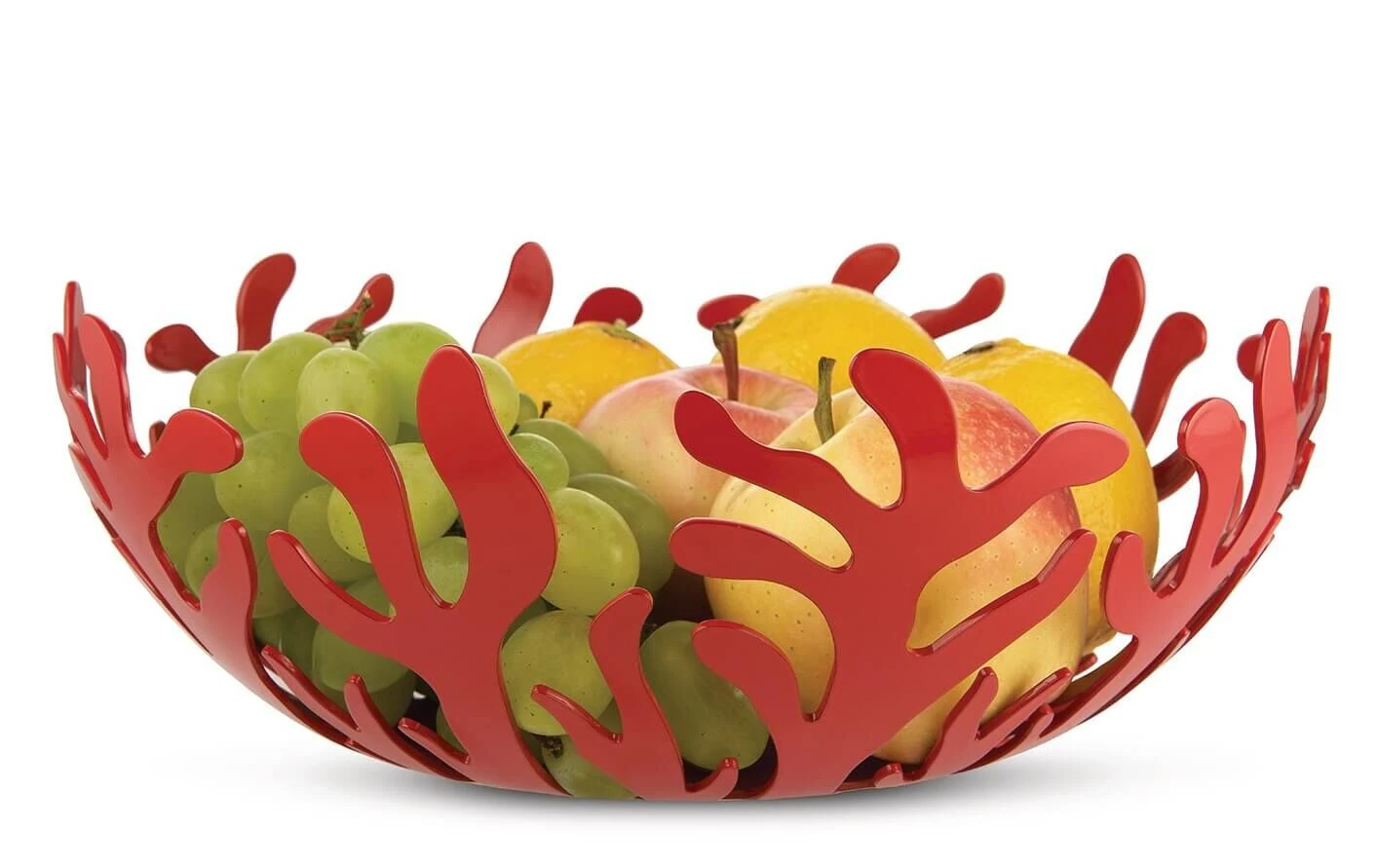 Alessi Mediterraneo Fruitschaal ø 29 Cm Rvs Rood 2 Alessi Mediterraneo Fruitschaal ø 29 Cm Rvs Rood - Afbeelding 2