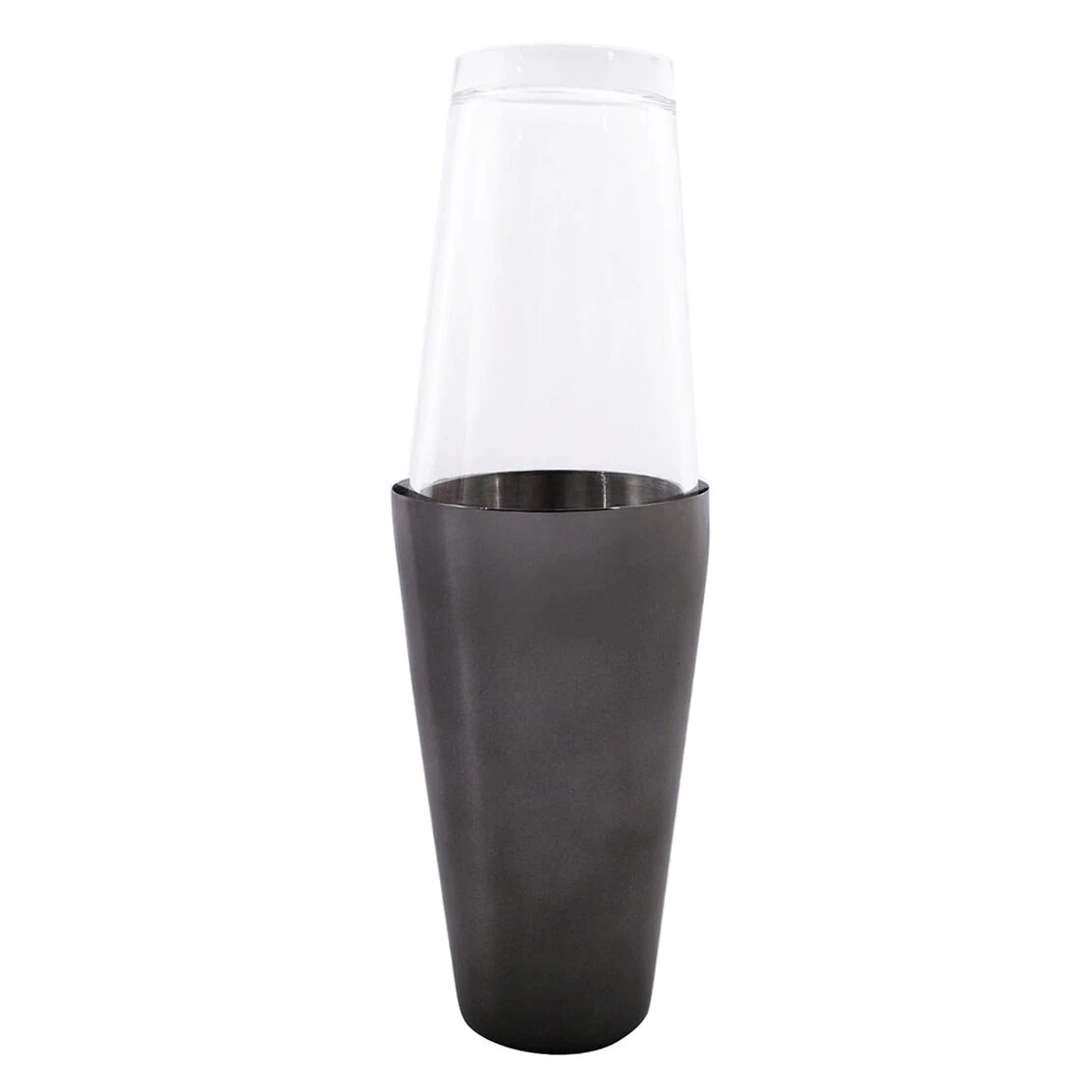 Point-Virgule Boston Shaker 750 Ml Rvs Glas Zwart 1 Point-Virgule Boston Shaker 750 Ml Rvs Glas Zwart