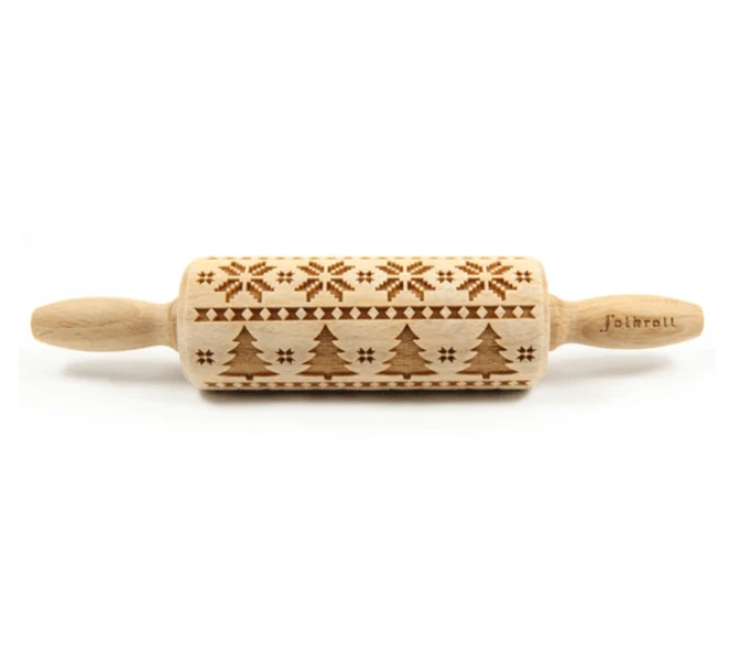 Folkroll Scandinavian Christmas Junior Deegroller 23 Cm Beukenhout 1 Folkroll Scandinavian Christmas Junior Deegroller 23 Cm Beukenhout