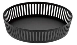 Yamazaki Tower Fruitschaal Breed Staal Zwart