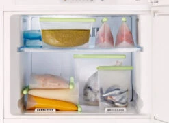 Lekue Lékué Herbruikbare Voorraadzak 1 Liter Silicone Transparant/groen -Keuken Benodigdheden l ku herbruikbare voorraadzak 1 liter silicone transparantgroen3