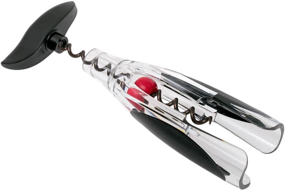 Le Creuset Screwpull TM-200 Kurkentrekker Kunststof Transparant 2 Le Creuset Screwpull TM-200 Kurkentrekker Kunststof Transparant - Afbeelding 2