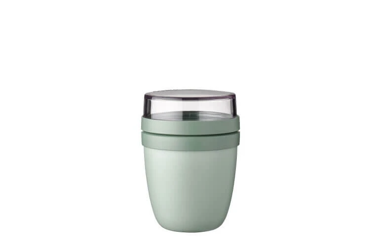 Mepal Ellipse Mini Lunchpot 300 + 120 Ml Kunststof Nordic Sage 1 Mepal Ellipse Mini Lunchpot 300 + 120 Ml Kunststof Nordic Sage