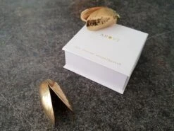 Oldenhof Zeeuws Mosselbestek Vermessingd 2 Stuks