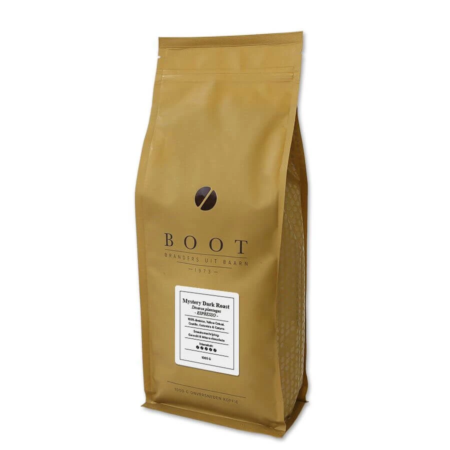 Boot Koffie Mystery Dark Roast Espresso Koffiebonen 1 Kg 1 Boot Koffie Mystery Dark Roast Espresso Koffiebonen 1 Kg