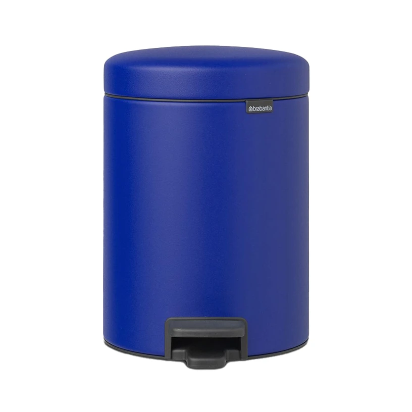 Brabantia Newicon Pedaalemmer 3 Liter Mineral Powerfull Blue 1 Brabantia Newicon Pedaalemmer 3 Liter Mineral Powerfull Blue